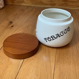 humidor Vintage Whitecross Italian Ceramic Explorer Sailing Ship Tobacco Jar